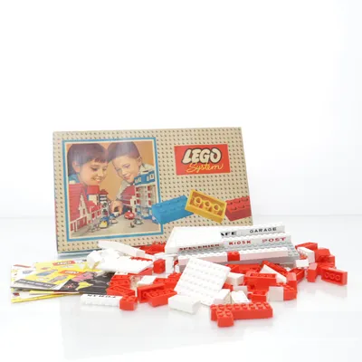 Bouwset (700/3 Klassisk GRUNDSATS 1960- talet VINTAGE) van LEGO