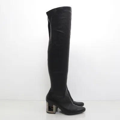 Stiefel (Schwarz) von Vic Matie Leder