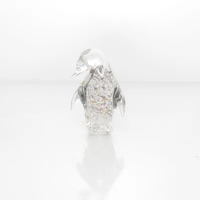Beeldje (Pingvin) van Gränna Glas