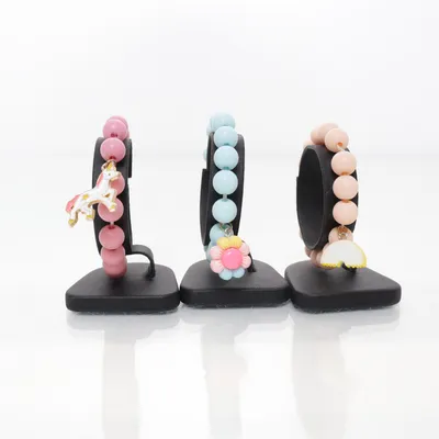 Armband (Blauw, Roze) Onbekend materiaal