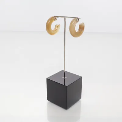Oorbellen (Beige) Onbekend materiaal