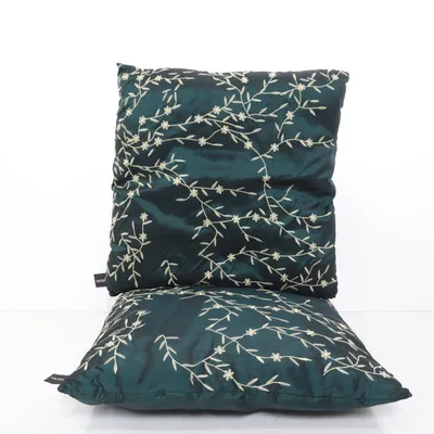 Cushion (Green, Yellow) from Tactus Polyester