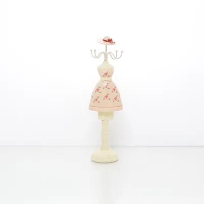 Sieradenstandaard (Wit, Roze)