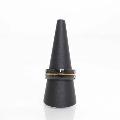 Ring (Zwart, Goud) Onbekend materiaal