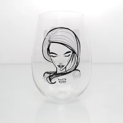 Glas (Transparent) fra Kosta Boda