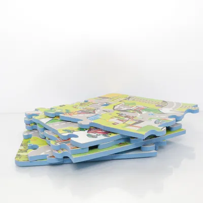 Jigsaw puzzelmat (Groen, Meerkleurig)