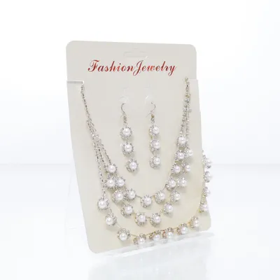 Sieradenset (Wit, Meerkleurig) van Fashion Jewelry Onbekend materiaal