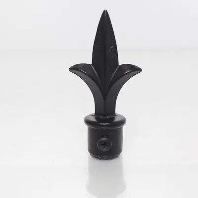 Curtain rod knobs (Black)