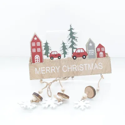 Juldekoration (Beige, Flerfärgad)
