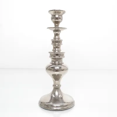 Ljusstake (Silverfärgad)