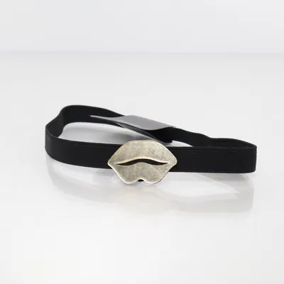 Choker (Zwart, Goud) van Molo Onbekend materiaal