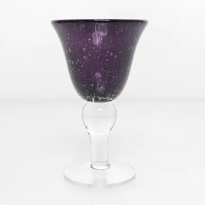 Liquer glass (Purple, Transparent)
