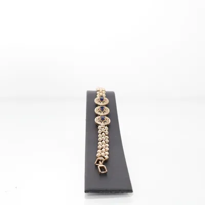 Armband (Goud, Blauw) Onbekend materiaal
