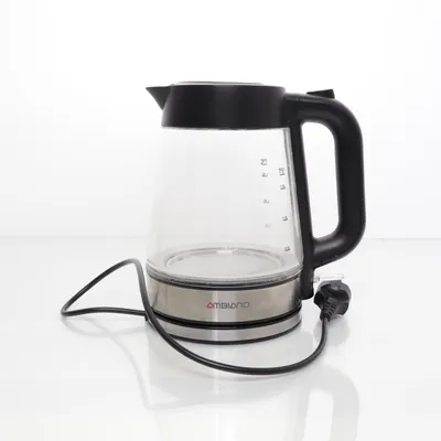 Waterkoker (Zwart, Wit) van Ambiano