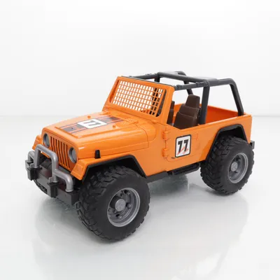 Speelgoed auto (Oranje) van Bruder