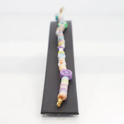 Armband (Wit, Meerkleurig) Onbekend materiaal