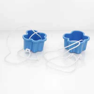 Plant hanger (Blauw, Wit) van Play Fun