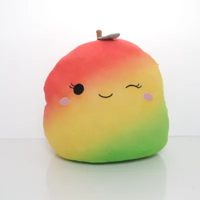 Prydnadskudde (Grön, Gul, Röd) från Squishmallows Polyester
