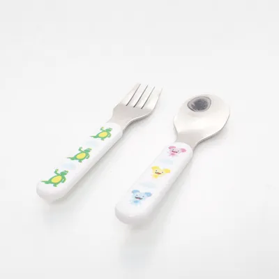 Barnbestick (Silverfärgad, Flerfärgad) Rostfritt stål
