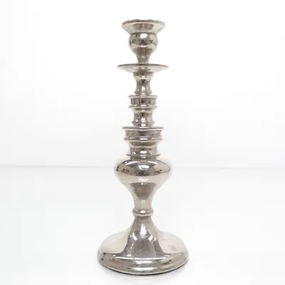 Ljusstake (Silverfärgad)