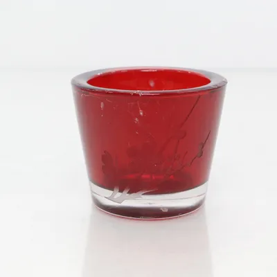 Waxinelichthouder (Rood) van Mio