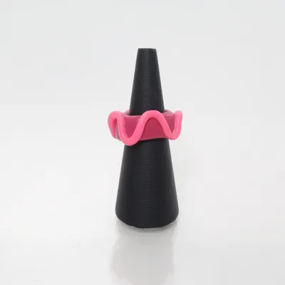 Ring (Roze) Onbekend materiaal
