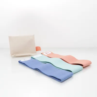 Träningsband (Blå, Rosa, Turkos)