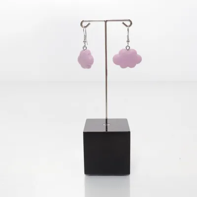 Oorbellen (Roze) Onbekend materiaal