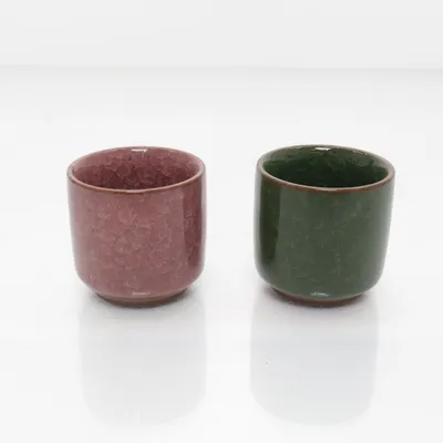 Bloempot (Groen, Lila)