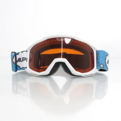 Skibril (Blauw, Wit) van Alpina