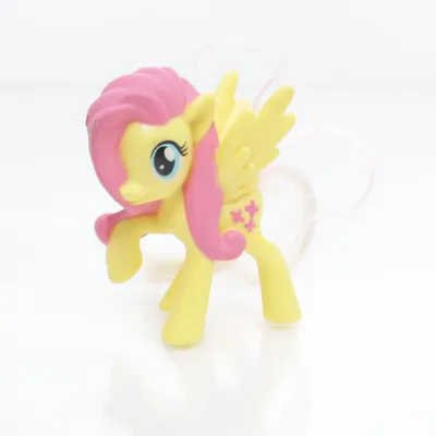 Toy figurine (Yellow, Pink) from My Little Pony