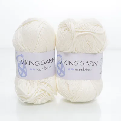 Garn (Vit) från Viking Garn