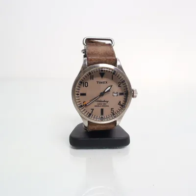 Polshorloge (Zilver, Bruin) van Timex