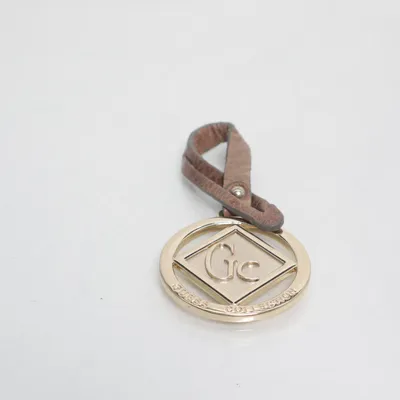 Nøglering (Grå, Guld) fra Guess