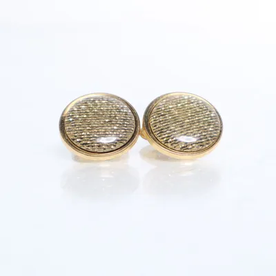 Cufflinks (Gold) Unknown metal