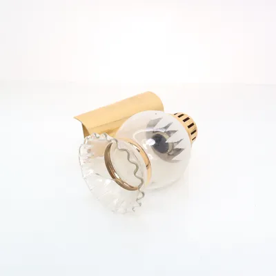 Wandlamp (Goud, Wit)