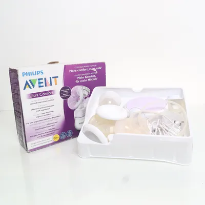 Brystpumpe (Lilla, Hvid) fra Philips Avent