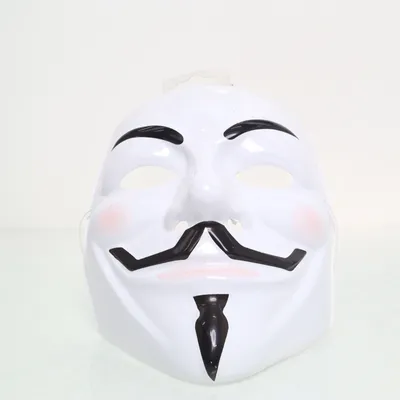 Maskeradmask (Vit, Svart)