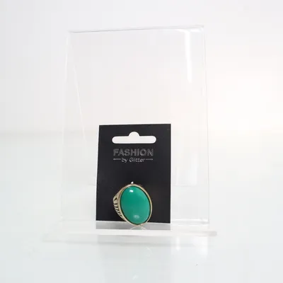 Ring (Gold, Green) from Fashion by Glitter Unknown metal
