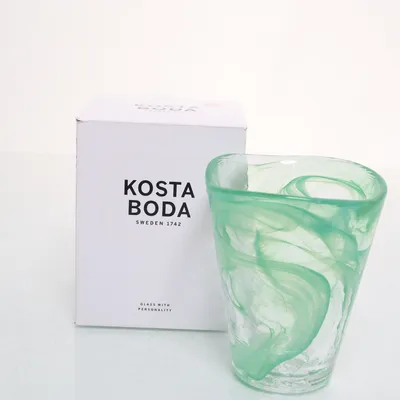 Drinkglas (Groen) van Kosta Boda