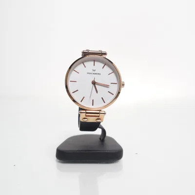 Armbandsur (Svart, Vit, Guldfärgad) från Mockberg