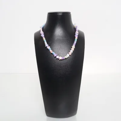 Ketting (Lila, Meerkleurig) Onbekend materiaal