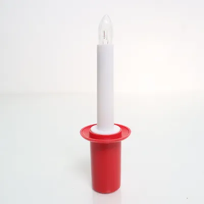 LED kaars (Rood, Wit)