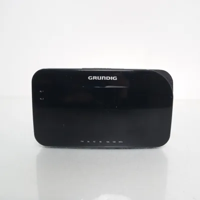 Wekkerradio (Zwart, Grijs) van Grundig