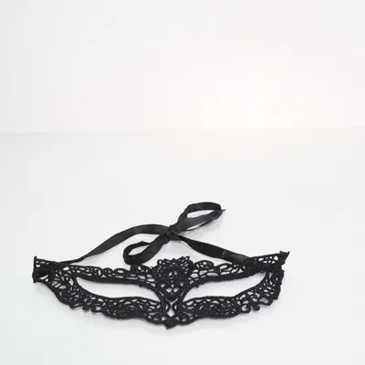 Masquerade-masker (Zwart)