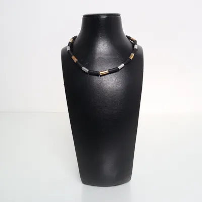 Ketting (Zwart, Goud, Zilver) van Coeur de Lion Onbekend materiaal