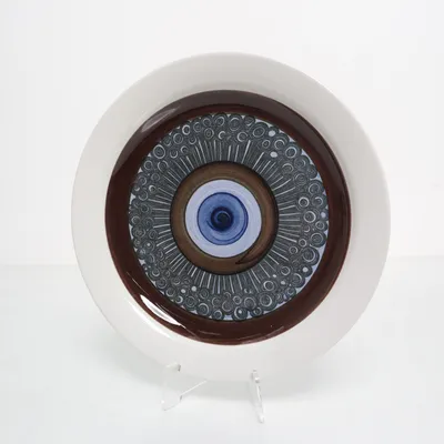 Assiette (Blanc, Multicolore) de Rorfland