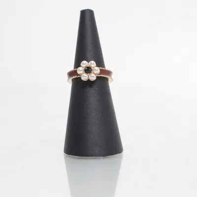 Ring (Gold, Multicolored) Unknown metal