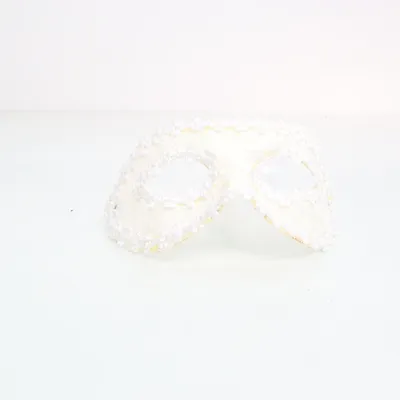 Masquerade-masker (Wit)