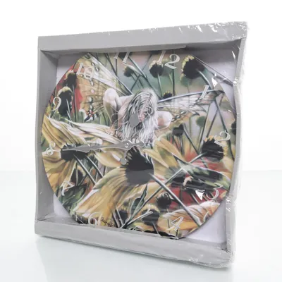 Wall clock (Green, Multicolored)
